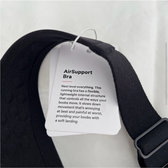 BLACK - NEW Lululemon AirSupport Sports Bra 38DD - Picture 5 of 6